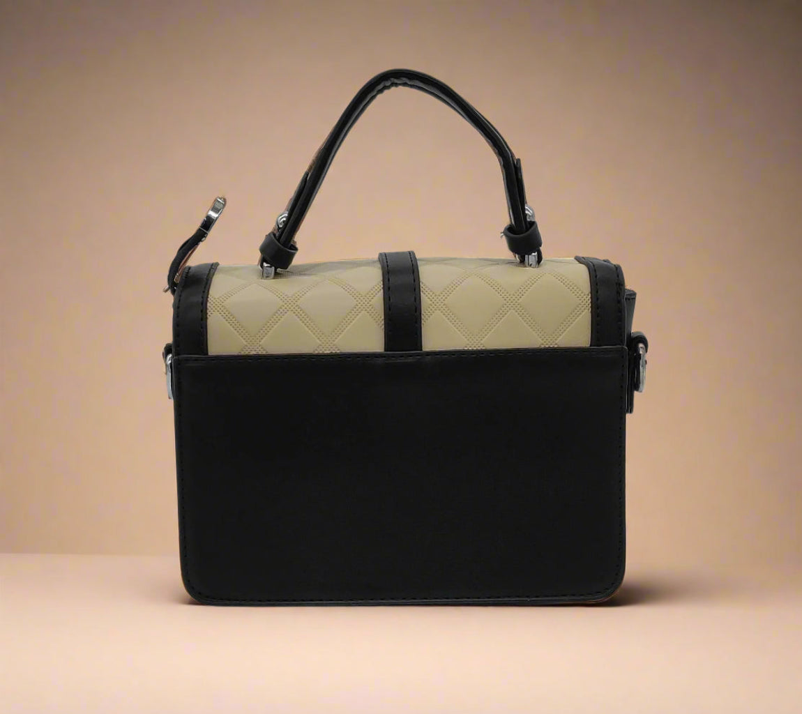 Premium Quilted Leather Handbag - Designer Crossbody Bag with Adjustable Strap