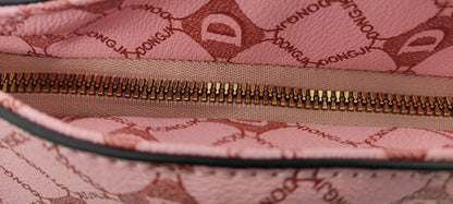 Luxury Pink Designer Handbag with Gold Chain - Premium Quilted Tote Bag