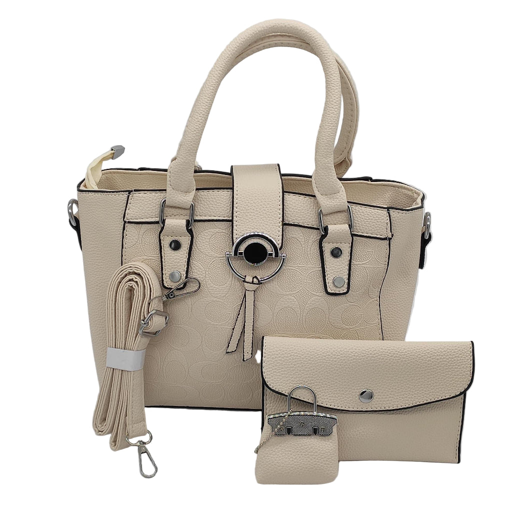Premium 2-Piece Ladies Handbag Set – Tote, Sling, and Mini Pouch | Buy Online India