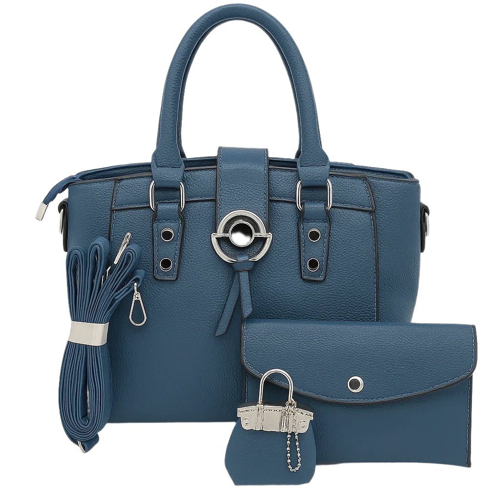 Elegant  Women's Handbag Set - Tote Bag, sunglasses purse & Coin Purse