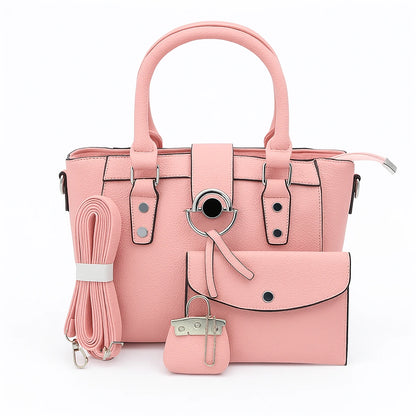 Elegant  Women's Handbag Set - Tote Bag, sunglasses purse & Coin Purse