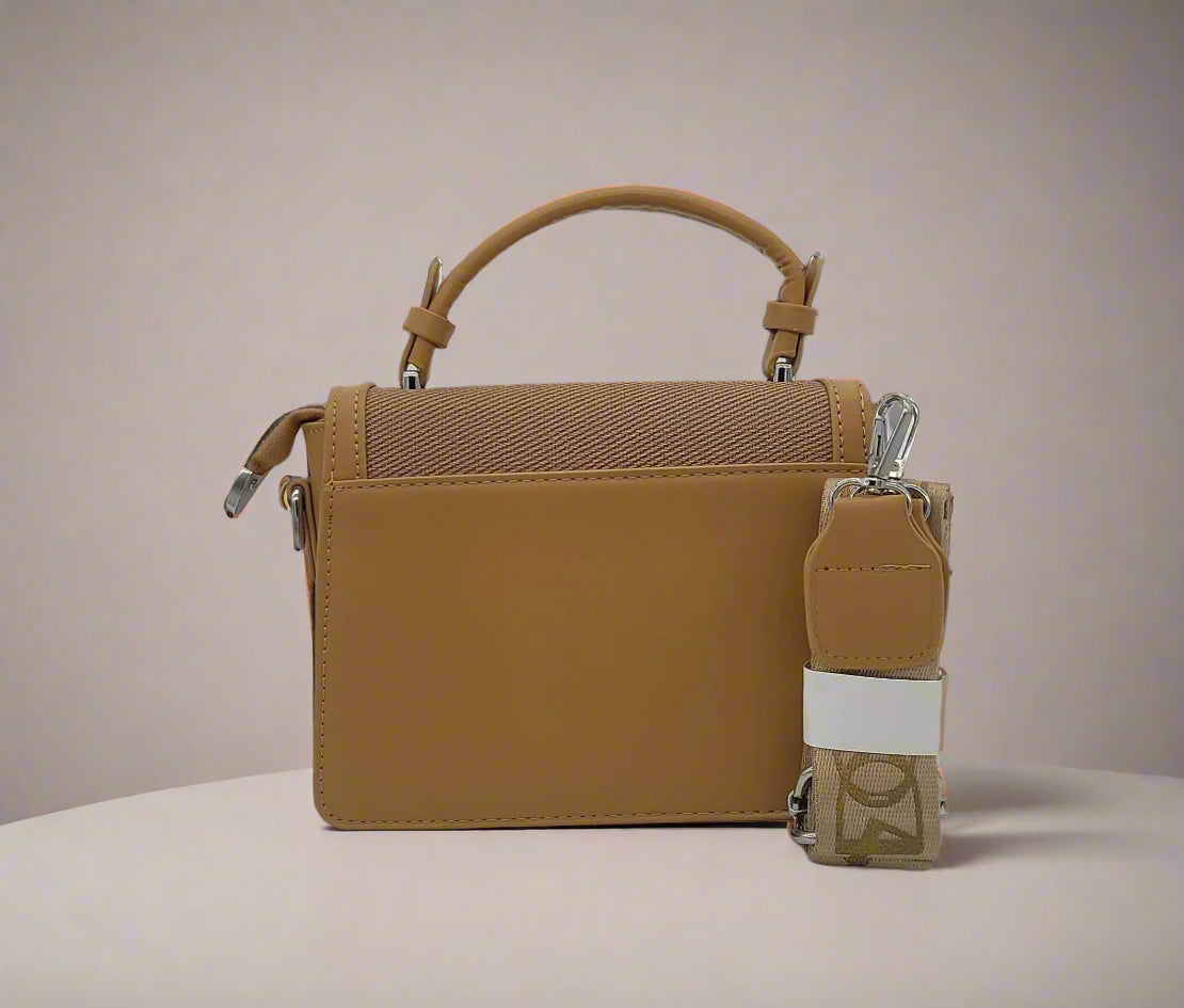 Premium Crossbody Handbag with Adjustable Strap - Designer Satchel Bag